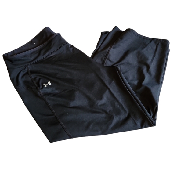 Under Armour Mid Length Wide Leg Athletic Pants - Picture 2 of 8